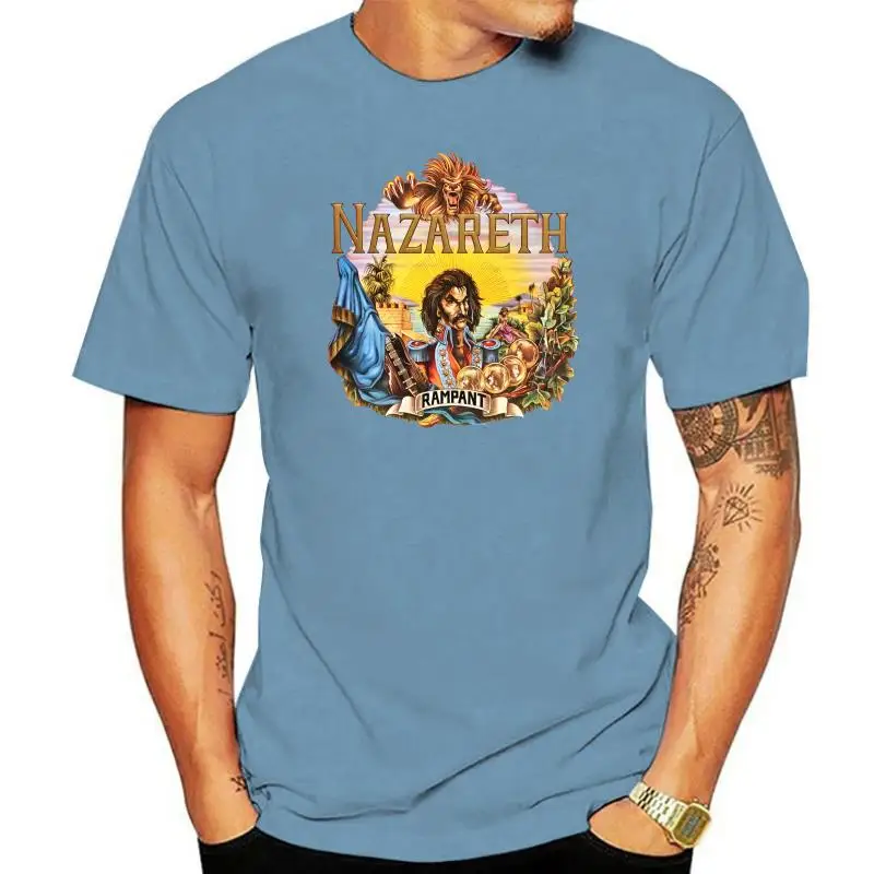 Nazareth - Rampant T shirt nazareth hard heavy rock metal 1970s 70s rampant hair of the dog no mean city