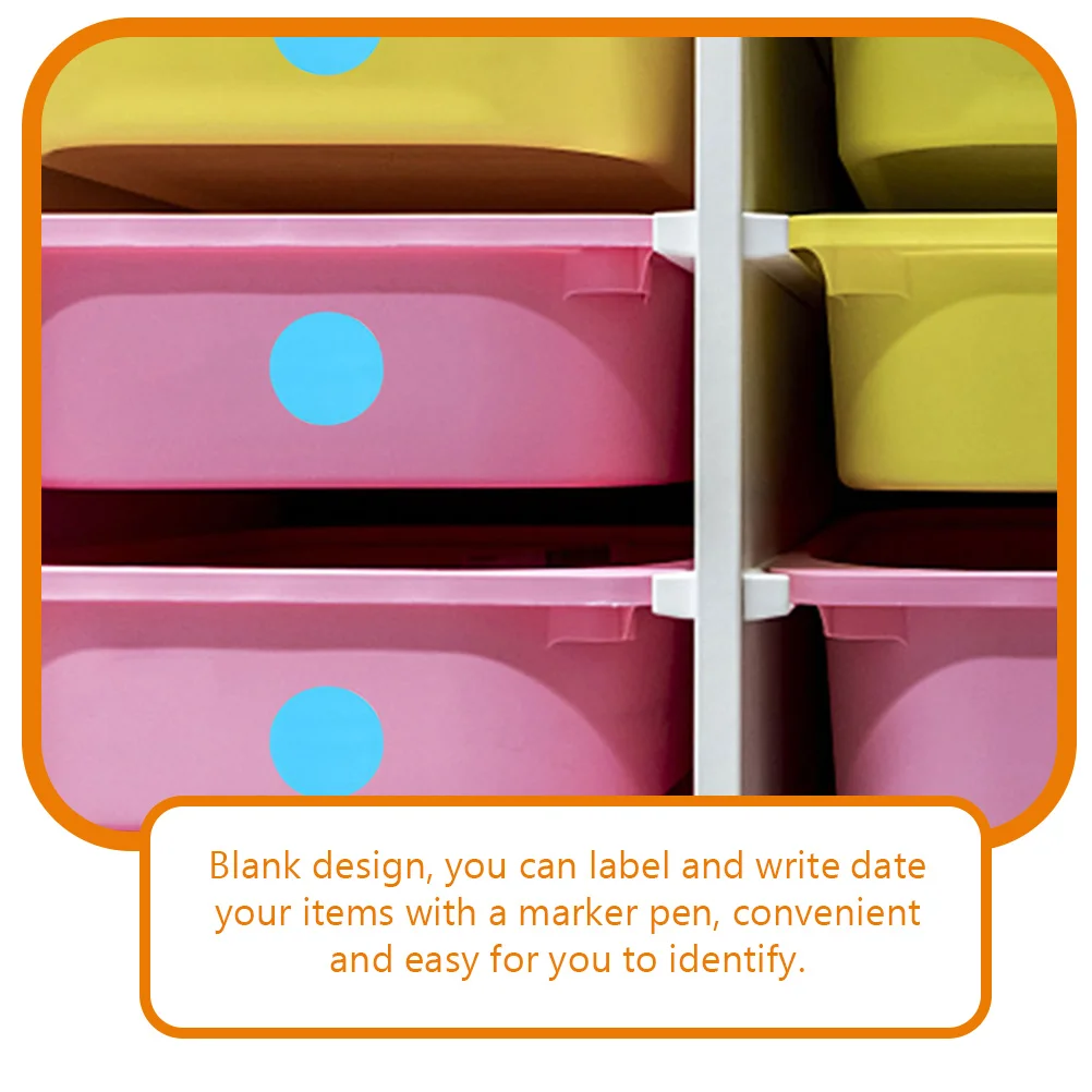 25 Sheets Colored Dot Stickers Round Color Coding Labels Adhesive Classification Labels For Home School Office Dry Erase