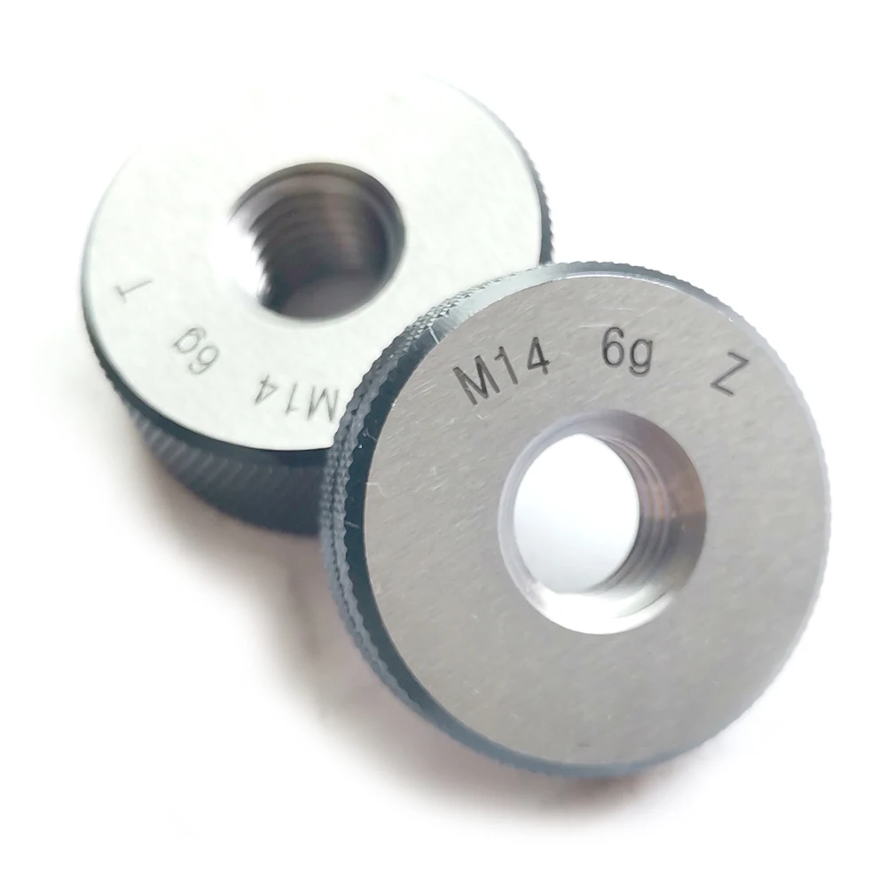 6g Left Hand Metric thread ring gauge set M14 M16 M18 M20 M22 M24 LH ring gauges screw Fine thread gage  1SET(1*GO+1*NOGO)