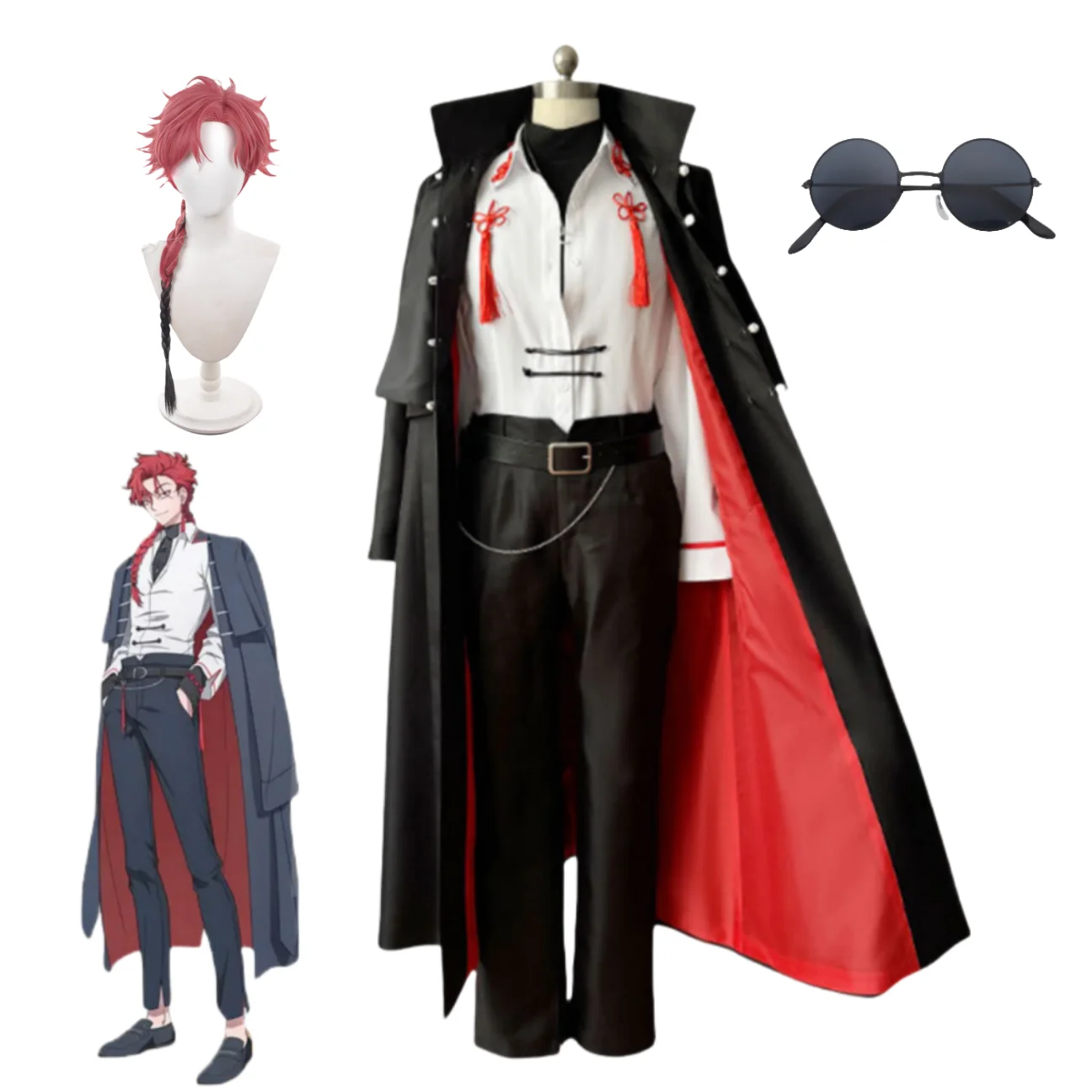 

Anime Link Click Vein Cosplay Costume Wig