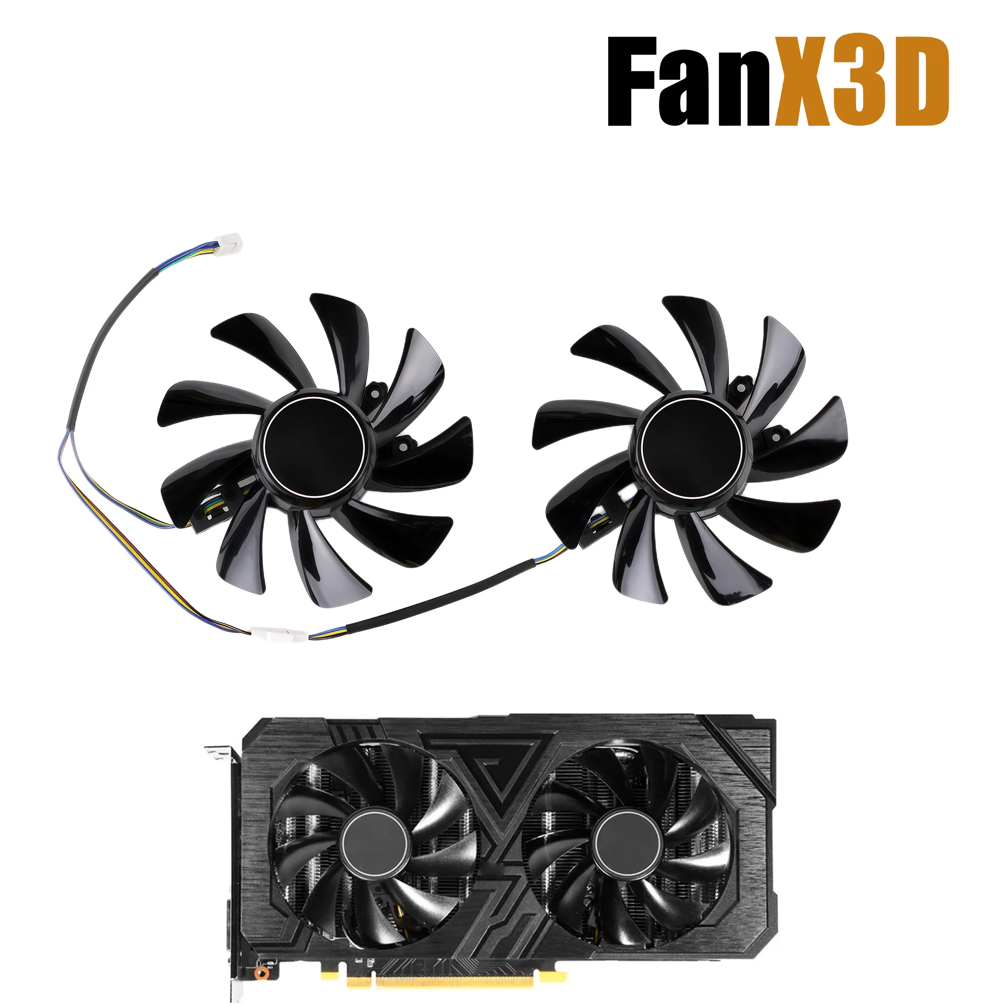 85MM Cooling Fan For KFA2 GALAX GTX 1660 SUPER TI RTX 2060 EX Graphics Video Card Cooler Fan T129215SU GFY09215M12SPA