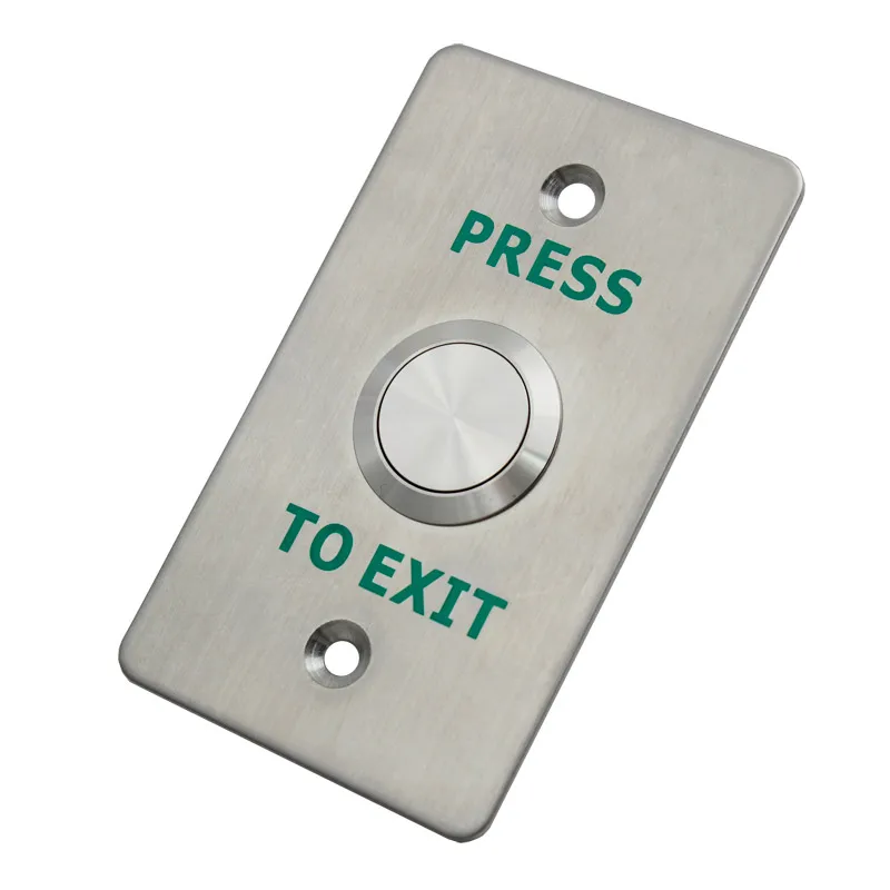 Waterproof Switch Door Exit Button 304 Stainless Steel IP68 Use For Access Control Lock System