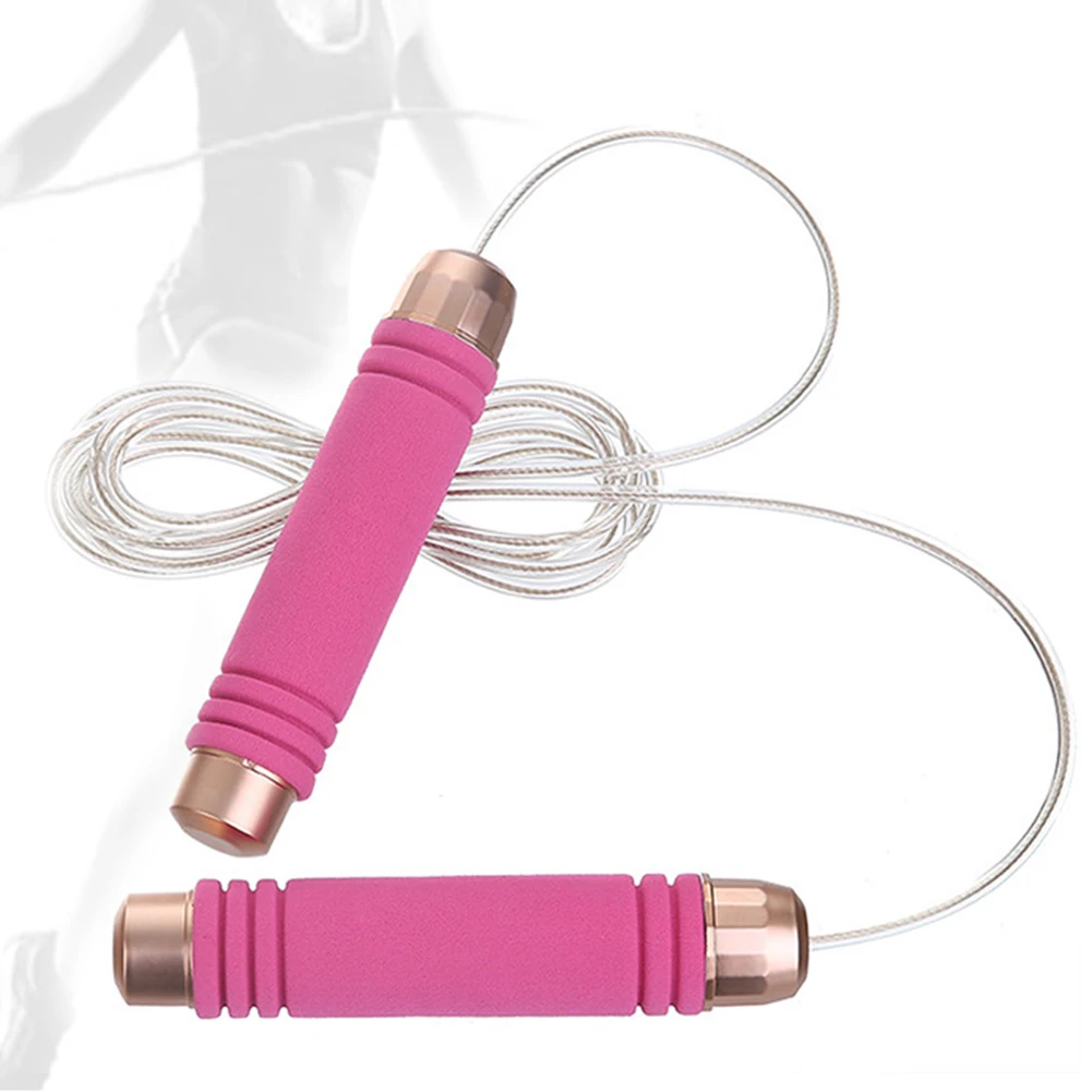 Speed Jump Rope Men Women Kids Skipping Rope Gym Workout Equipment Steel Wire Bearing 10.1ft Adjustable Fitness MMA Training