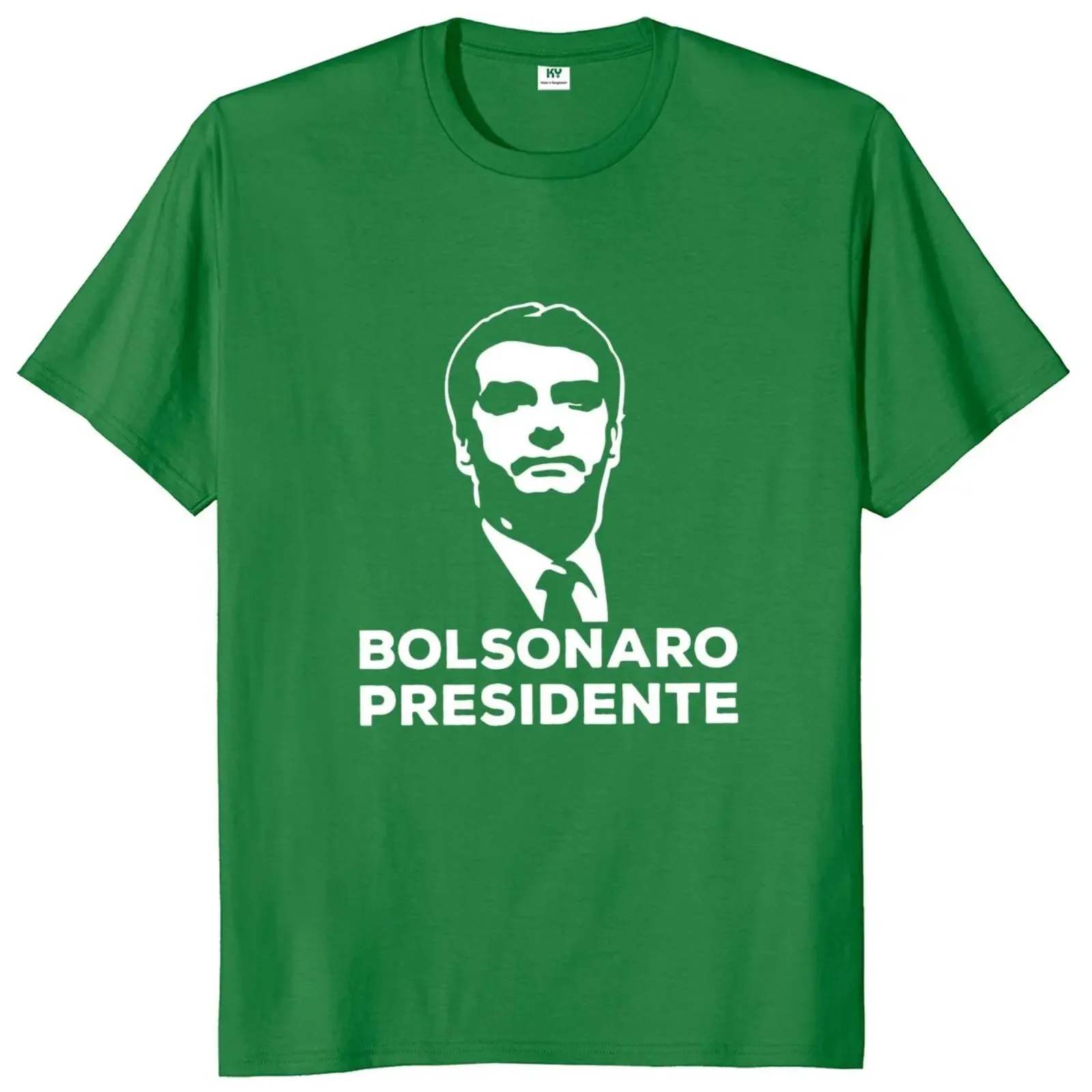 تي شيرت موديل جديد 2025 Bolsonaro President 2022 تي شيرت 2022 أنصار الانتخابات البرازيل تي شيرت 100% قطن مقاس أوروبي تي شيرت صيفي F