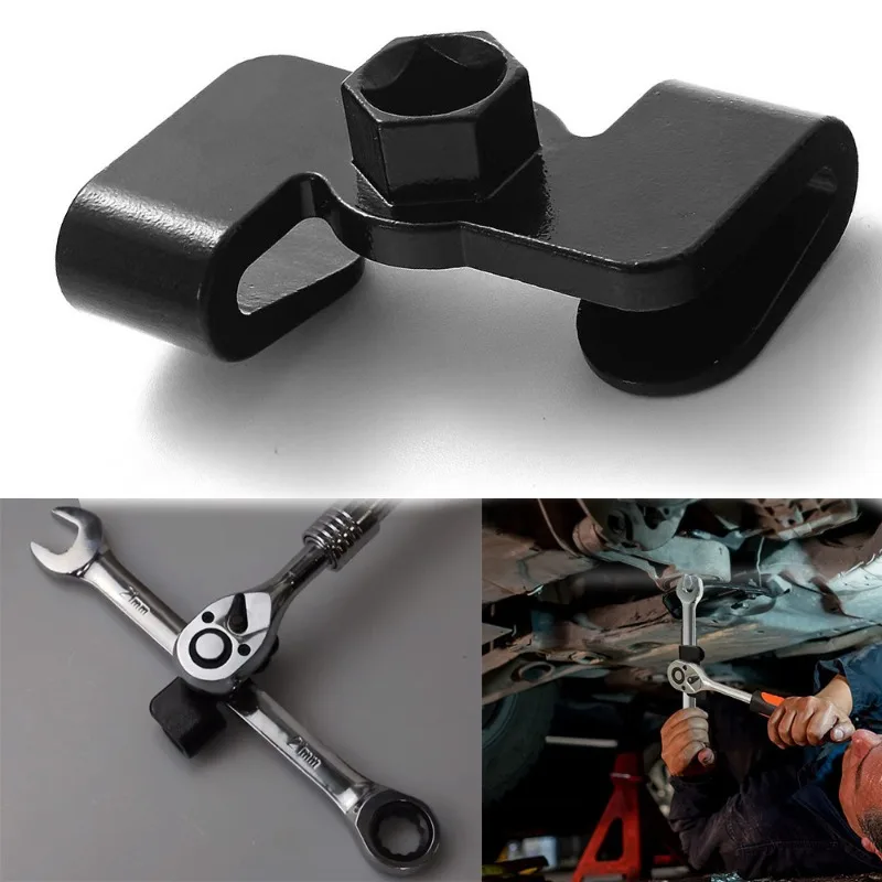 

Wrench Extender Carbon Steel Black Drive Wrench Extend Leverage for Garages Repair Shops