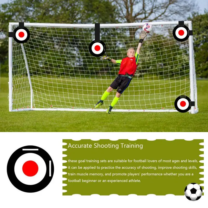 

Soccer Goal Target Practice Hockey Targets Goal Target Discs Reactive Agility Targets With Adjustable Tapes For Improving