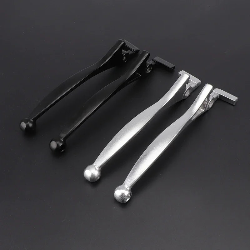 AliExpress kaefung Aluminum Motorcycle Brake Clutch Levers 173mm Universal Left/Right Handle Durable Front Cycling Accessories for Outdoor Riding