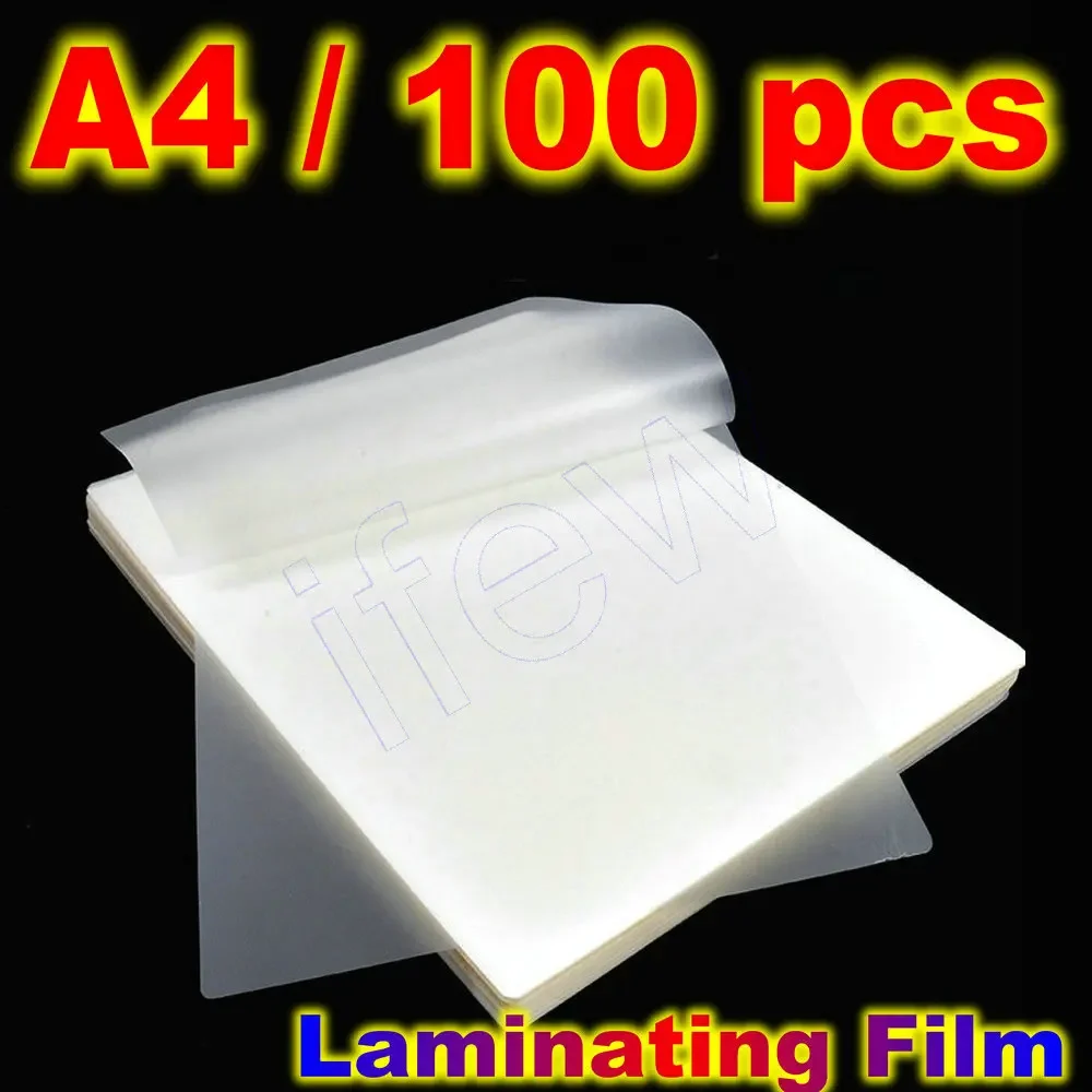 Laminator Pouches PET Film Photo Thermal Laminating Film Pet Eva Plastifieuse for Roll Laminator Plastic Plastificadora A5 A6 A4