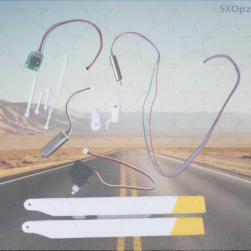 

Запасные компоненты сервопривода Bell 206 RC ERA C138 с лопастями ротора