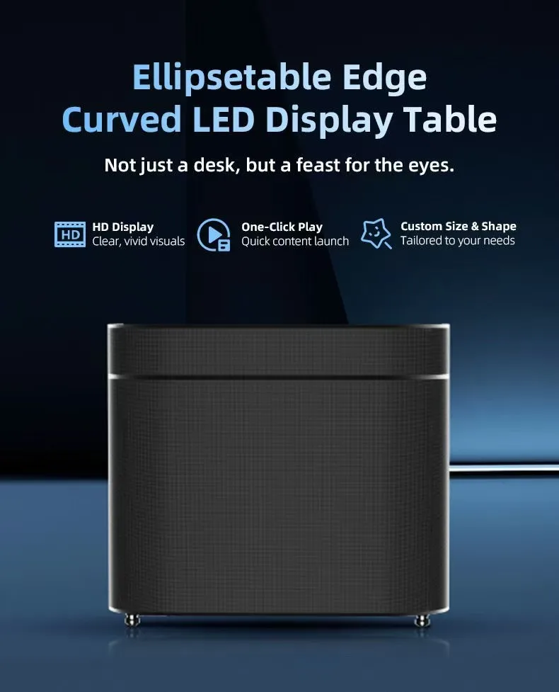 All-in-One Plug Play LED DJ Booth No Assembly Needed for Mall Retail Bar Reception