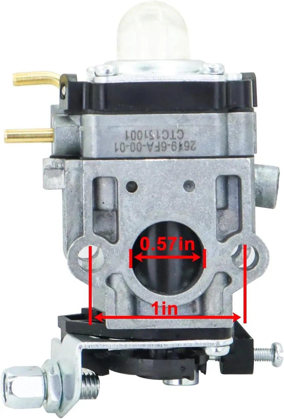 Carburetor for MTD BP510 CMXGAAMR51BP 41AR51BP793 Backpack Blower, Compatible with Troy-Bilt TB51BP with Air Filter