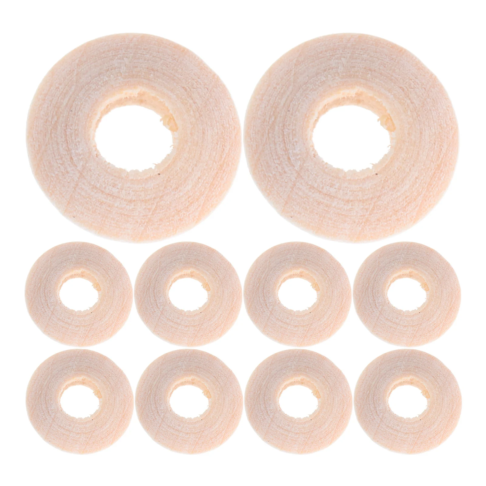

100pcs Wooden Abacus Beads 14X7Mm Unfinished Flat Rondelle Disc Spacer For Diy Jewelry Craft Bracelet Necklace Decor Wood Craft