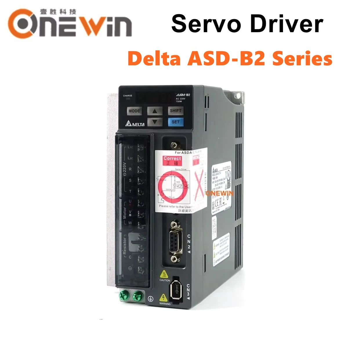 Delta Servo Drive ASD-B2-0121-B ASD-B2-0221-B ASD-B2-0421-B ASD-B2-0721-B ASD-B2-1021-B ASD-B2-1521-B ASD-B2-2023-B ASD-B2-3023