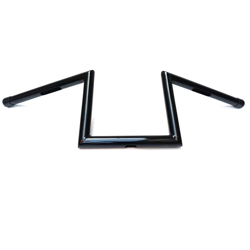 

3-Hole 1-Inch Handlebar 8-Inch Raised Z-Handlebar for Harley Sportster Dyna Kawasaki