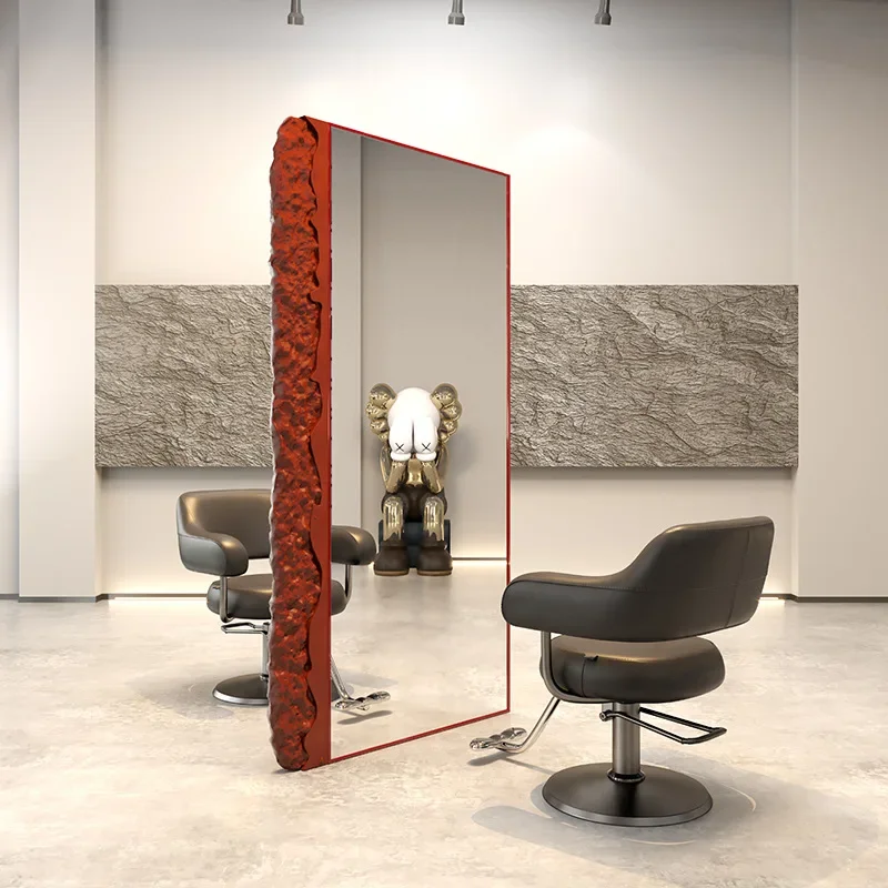 High-end trendy hair salon mirror