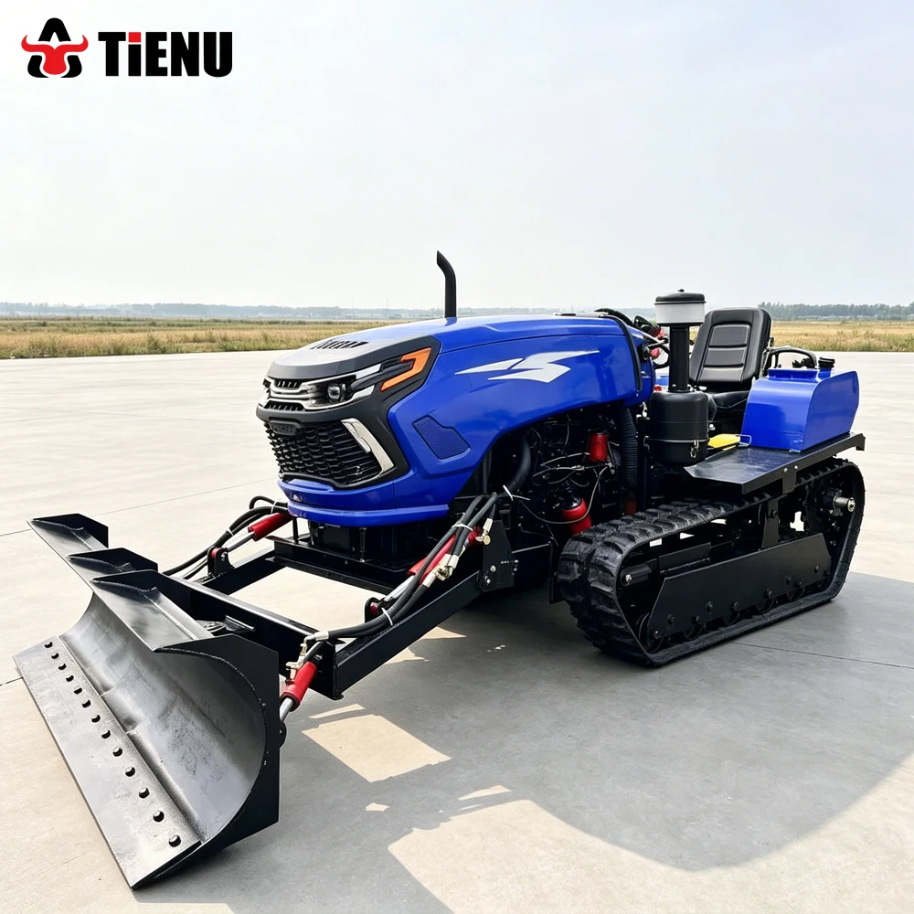 Customized Tractor Rotary Tillers Factory Direct Sales Of Tracked Rotary Tillers High Power And High Efficiency Tractors
