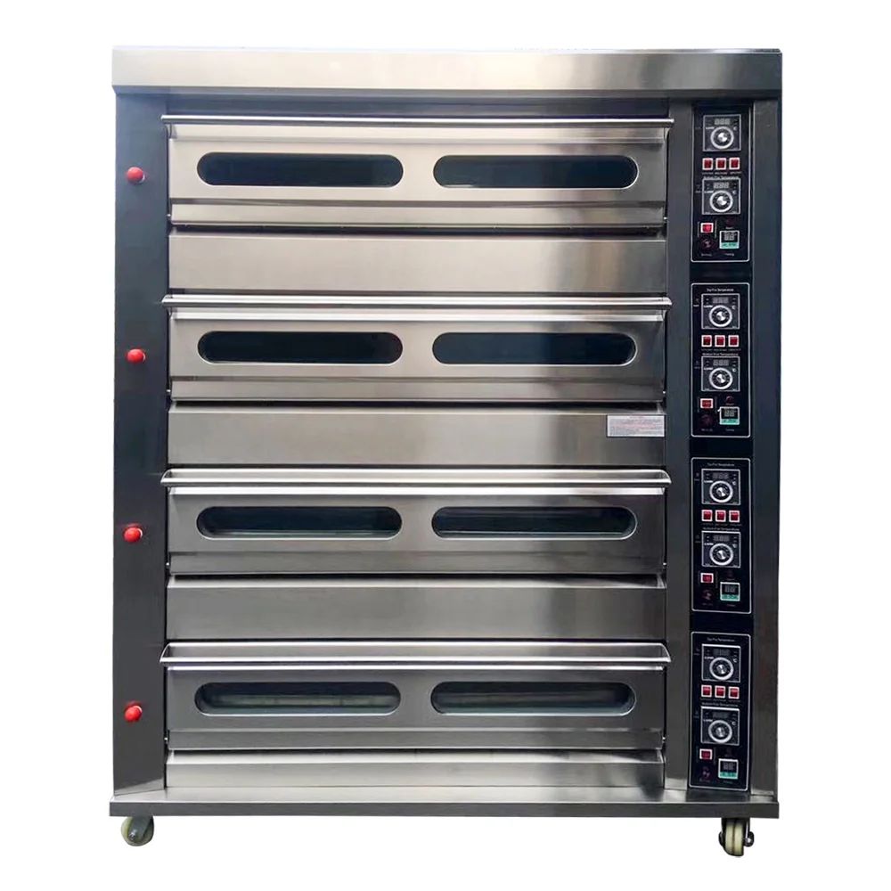 

Electric Oven(4-Deck 16-Tray),Industrial Bread Baking Oven,bread Baking Oven