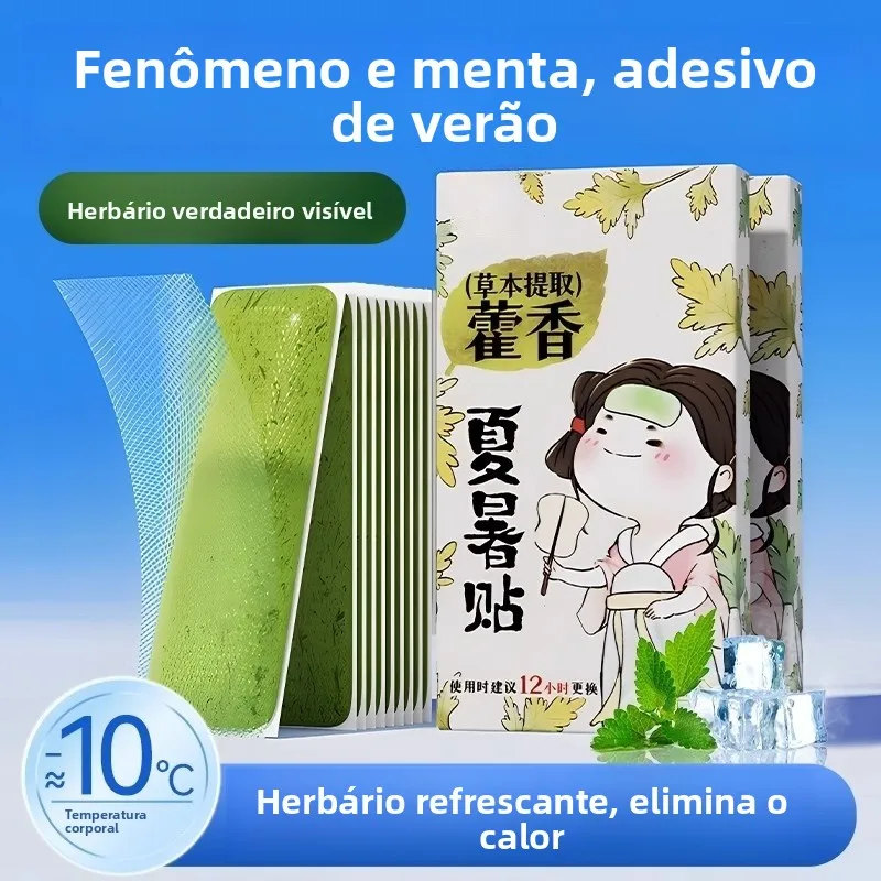 produtos-descartaveis-essenciais-para-viagem-kit-de-oito-pecas-para-montanhismo-itens-pequenos-adesivos-refrescantes-para