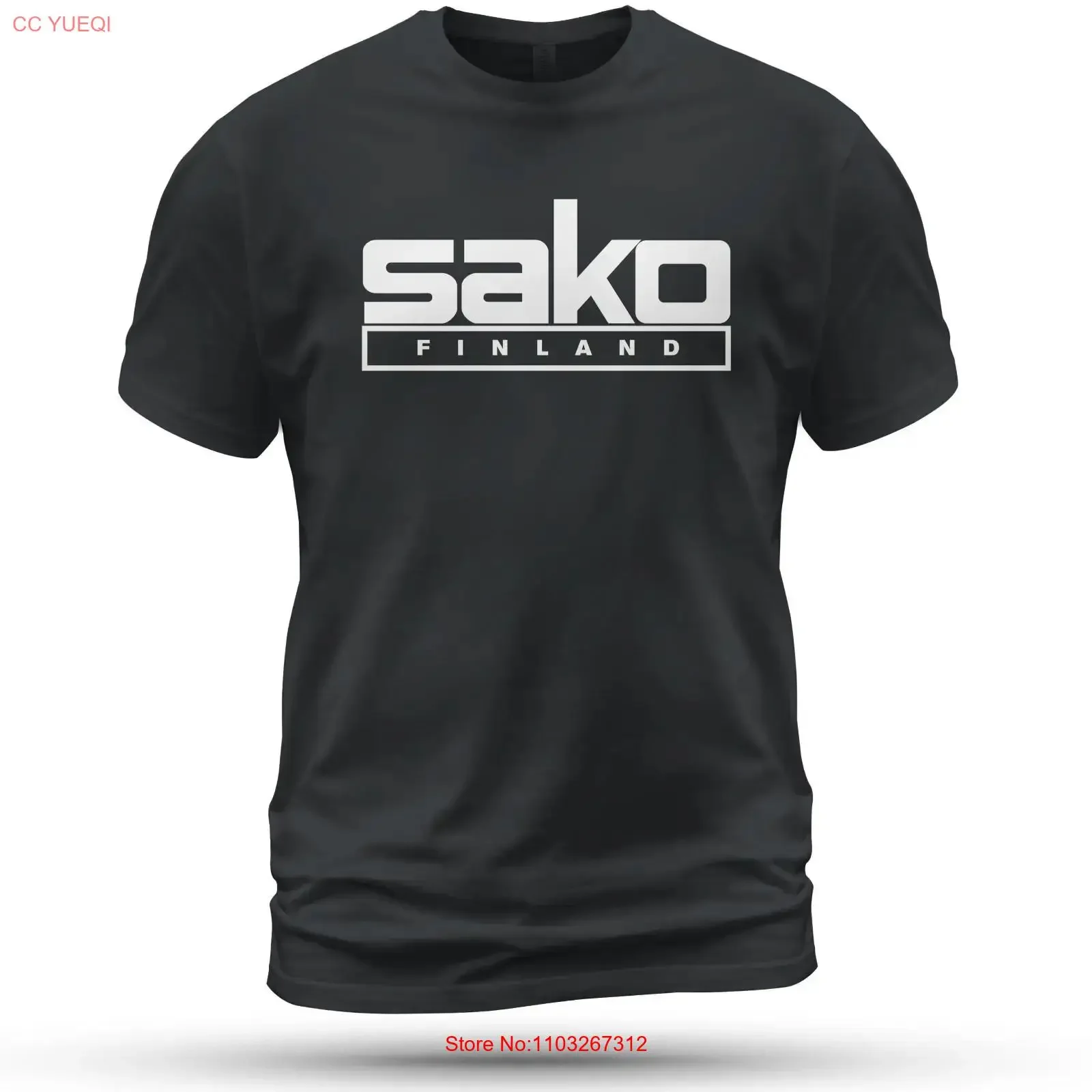 T-shirt SAKO Finland Firearms Logo, drôle, tailles S à 5XL, fabriqué aux États-Unis, vintage, délavé, extensible, unisexe, élégant, mode légèrement décontractée