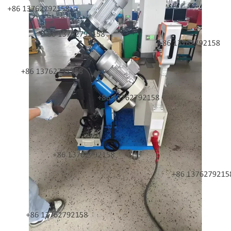 【2026】 Automatic BC-100KS Steel Plate Chamfering Machine for Beveling Applications Featuring Bearing and Gear Core Components