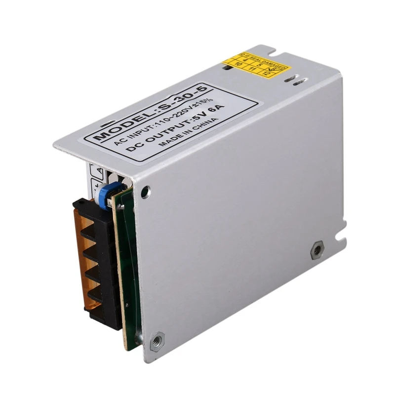 프로모션! LED 디스플레이용 조정 스위칭 전원 공급 장치 컨버터, 4X AC-DC 5V 6A