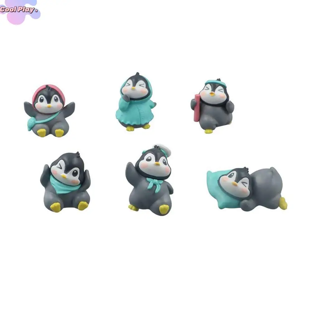 

Gifts Penguin Scultures Decoration Toy Miniatures Doll Toys Figurine Model Toy Figures Doll Ornaments Penguin Action Figures
