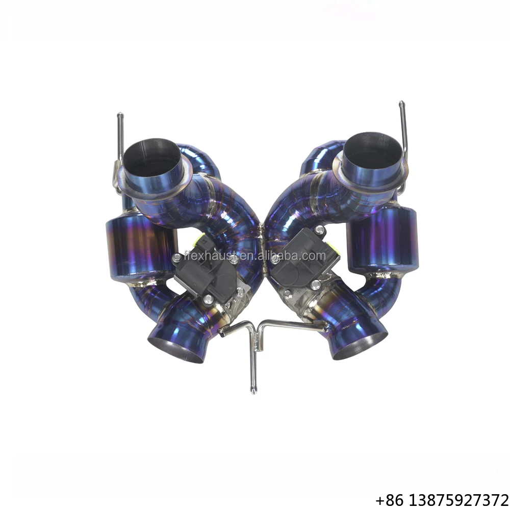

High-quality Custom Titanium Alloy Valve Catback Exhaust Perfect Fit for 600LT 3.8T