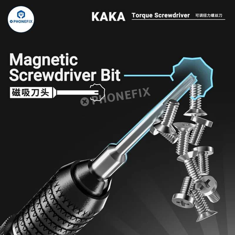 2UUL KAKA Torque Screwdriver 3pcs Magnetic