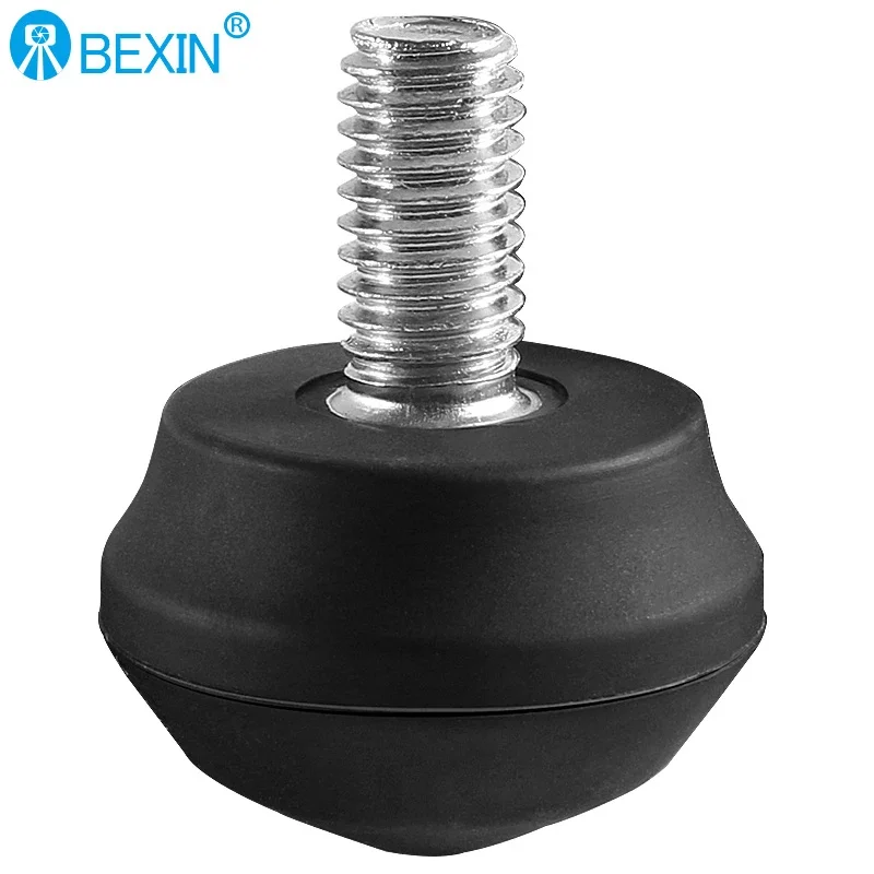 BEIXIN Replacement Parts Universal Anti-Slip Rubber Tripod Foot Spikes with 3/8 inch Thread Tripod Monopod Legs Feet