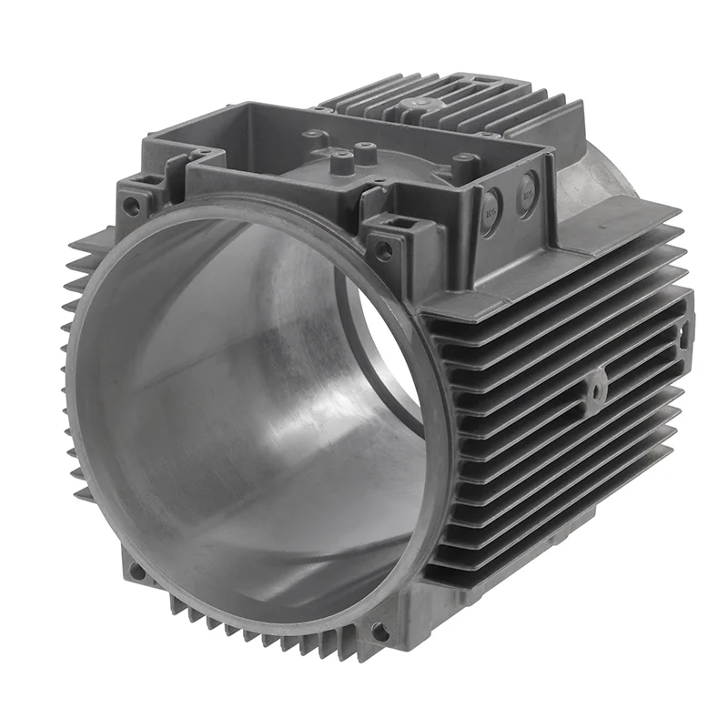 Custom Aluminum Alloy Casting Service AlSi7Mg A360 ZL104 for Motor Housing End Covers Gear Drive Casings OEM Manufacturing