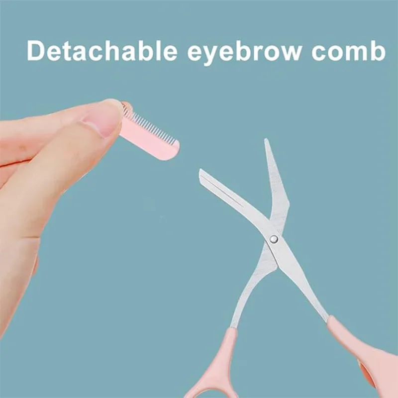 Eyebrow Trimmer Set, Perfect Grooming Kit for Beginners Daily Eyebrow Care 5