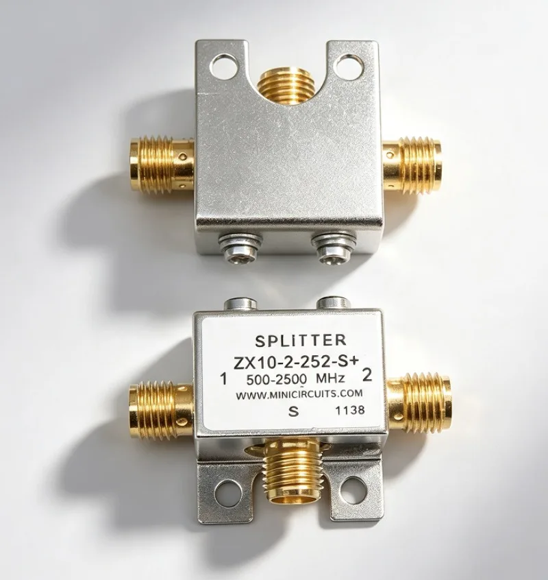 Mini-Circuits ZX10-2-252-S+ 2-Way RF Power Divider, 500-2500 MHz, SMA, 0.9dB Insertion Loss