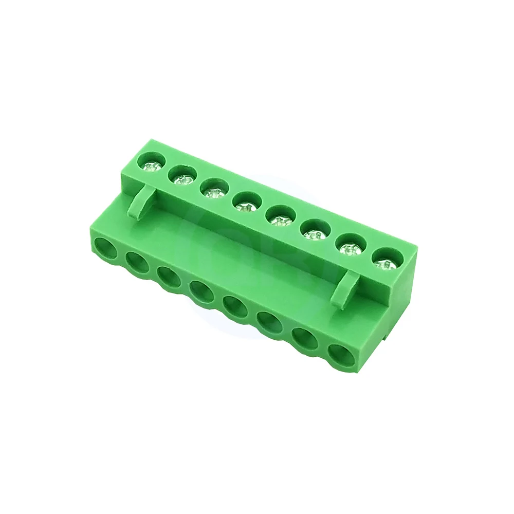 (10 pcs) HT508K 5.08MM Flat Pluggable PCB Terminal Block Splice Connector 508K-5.08 2-12Pin