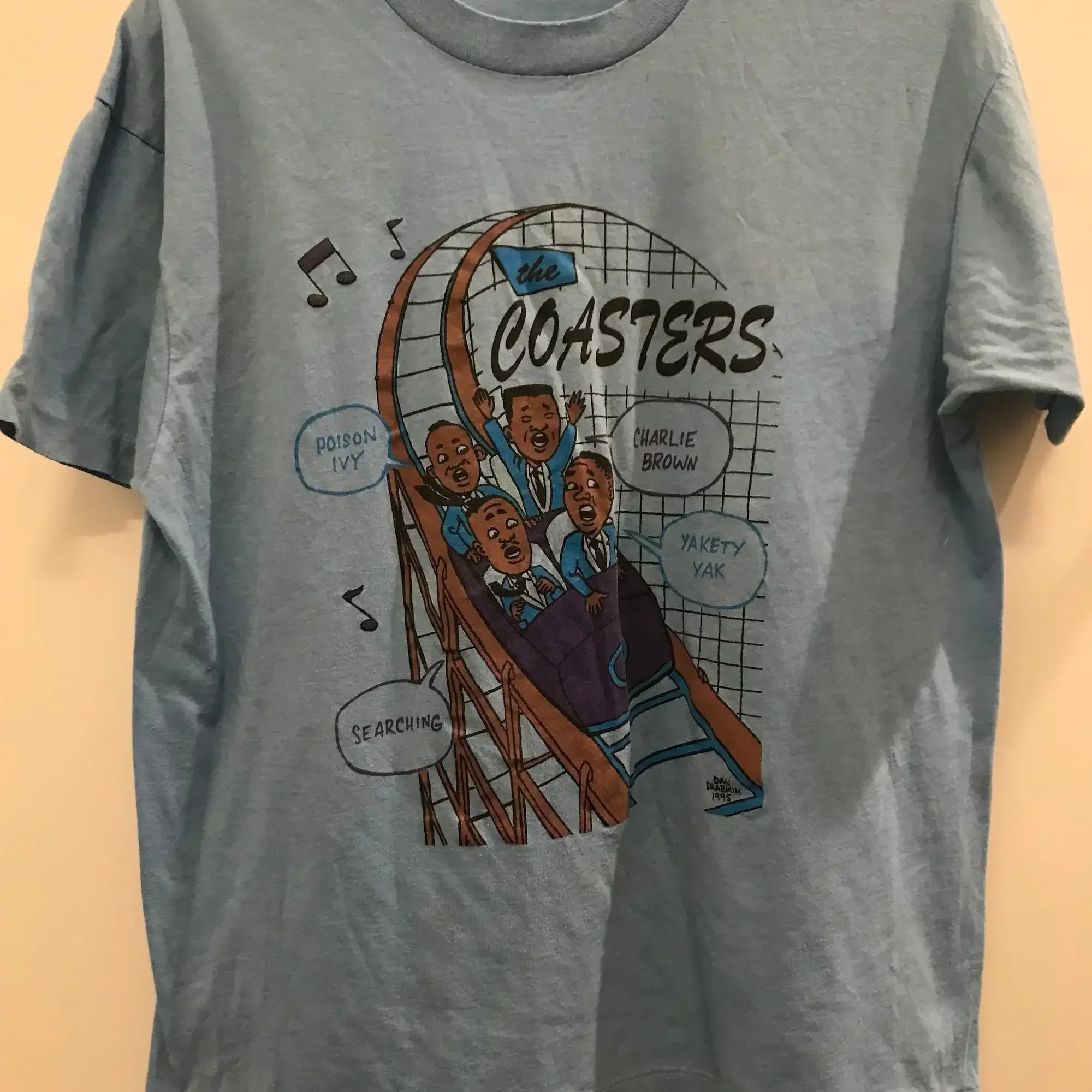 Vintage The Coasters T Shirt R B Doo Wop
