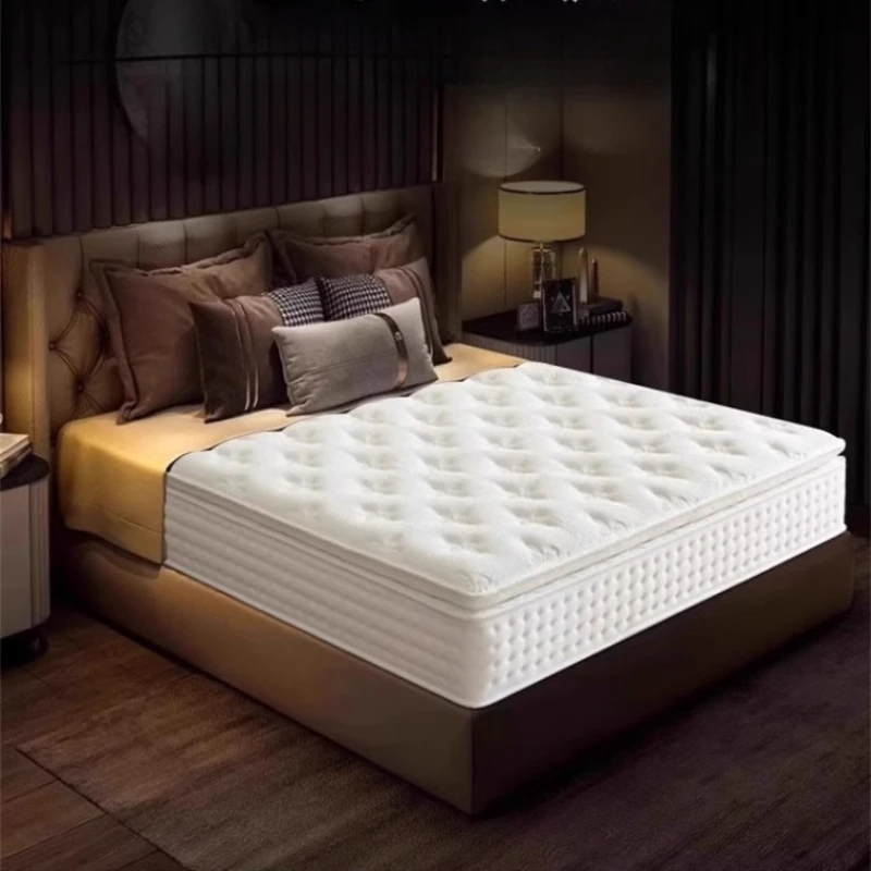

Five-star Hotel Double Bed Mattress Roll Bag Compression Queen Latex Memory Foam Mattress 2 People 180x200 Furniture For Home