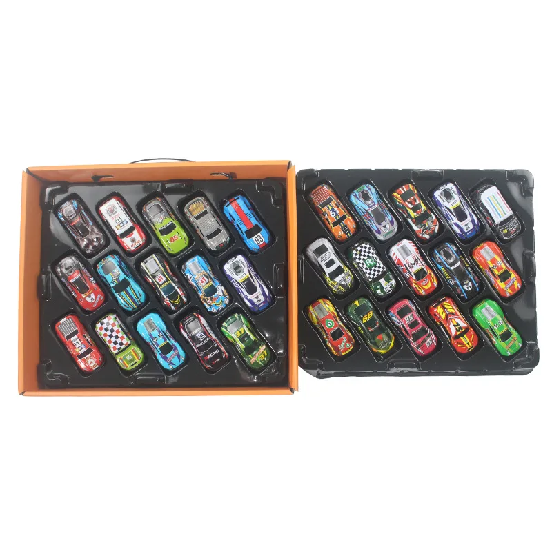 Modello da corsa in lega Reli Car Mini Reli Car Pack regalo