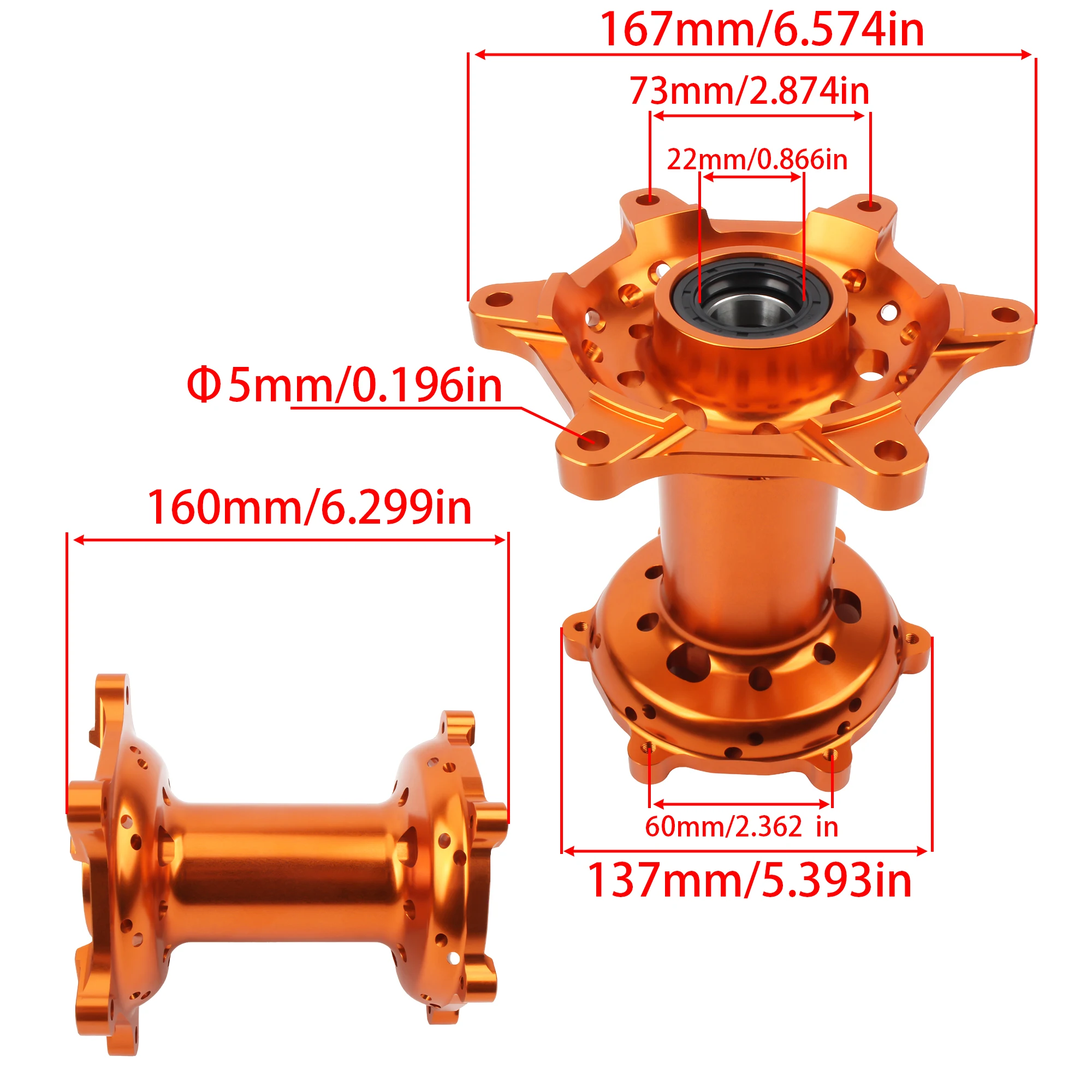 For KTM Husqvarna GASGAS HUSAB - đánh giá và giá Dynamo Hub Front