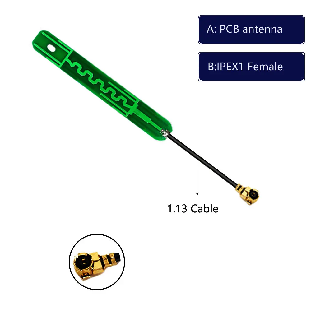 1PCS Router wireless network card built-in antenna 2.4g 5.8g wifi dual band antenna high gain