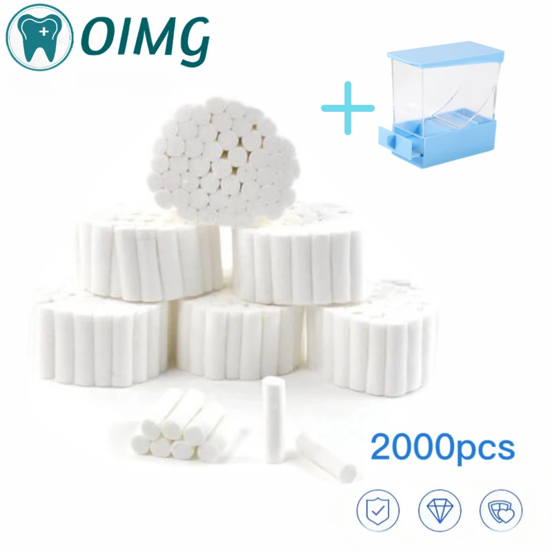 

Dental Cotton Roll Surgical Cotton Rolls 100% Cotton High Absorbent Dentist Material Teeth Whitening Technician Laboratory