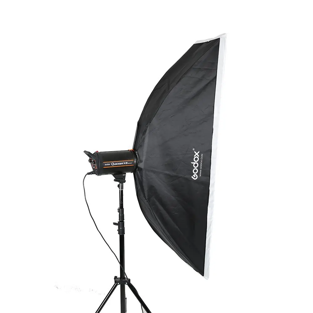 Imagem -04 - Godox Sb-fw Grid Honeycomb Softbox Bowens Mount para Studio Strobe Flash Light 35x160cm