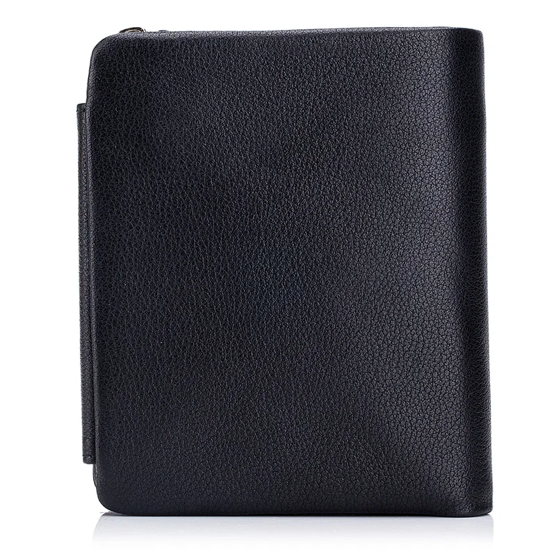 BULLCAPTAIN Classic Style Wallet Genuine Leather Men Wallets Short Male Purse Card Holder Wallet Men Fashion High Quality