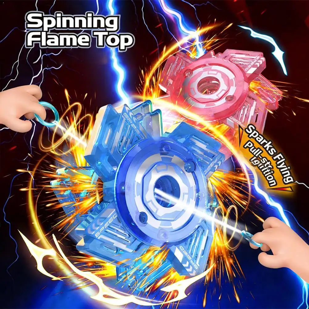 

Игрушка-волчок на веревочке с эффектом фейерверка, гироскопическая игрушка-спиннер для детей, антистресс, ностальгическая игрушка