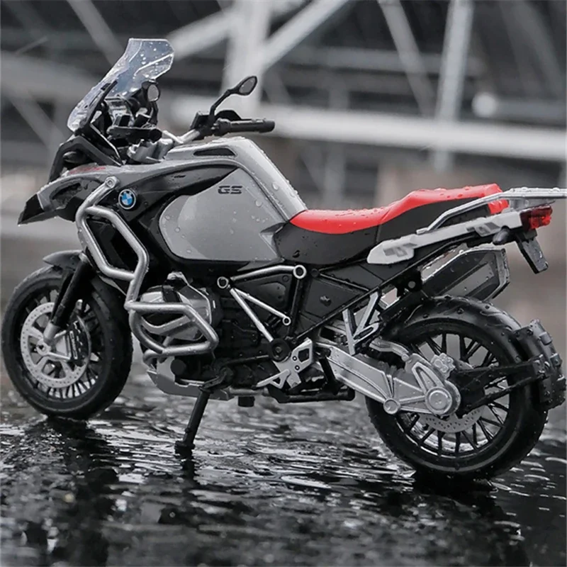 1:12 BMW R1250GS Alloy Racing Motorcycle Model Diecast Metal Toy Street Sports Motorcycle Model Simulation Collection Kids Gifts