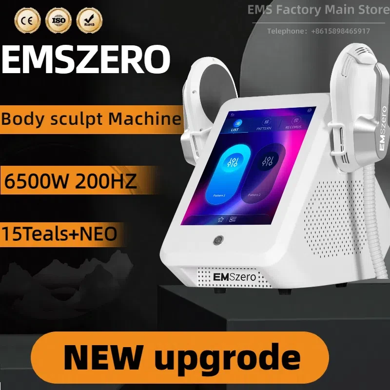 

Portable Emszero Electromagnetic Machine RF Builds Muscle Body Stimulator Slimming Buttock Lifting 15 Tesla