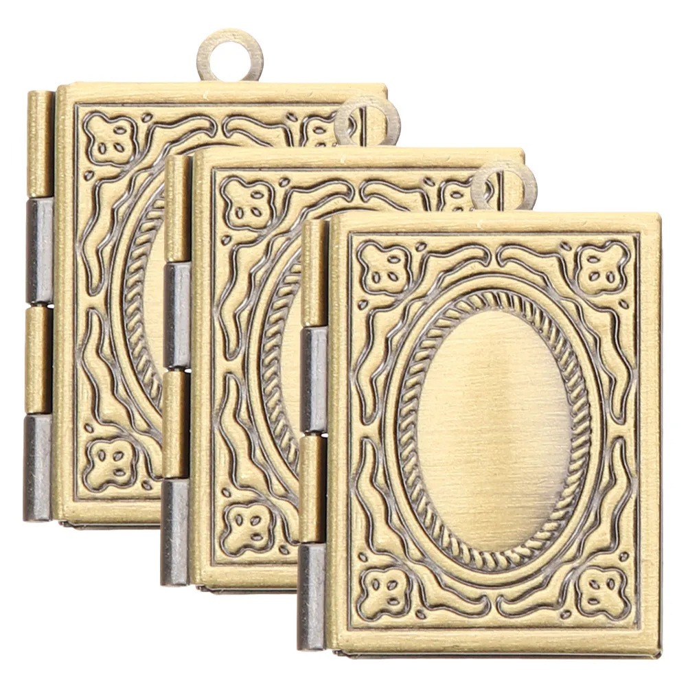 colar-com-pingente-medalhao-vintage-em-formato-de-livro-abrivel-para-fotos-e-memorias-3-pecas