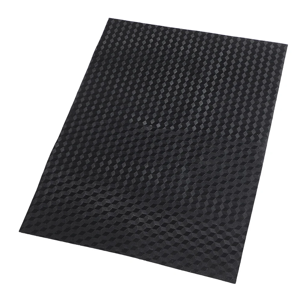 

Electric Scooter Foot Pad Non-Slip Rubber Floor Mat All Weather Durable Cuttable For Motorcycles Universal Fit Small Pedal Rest