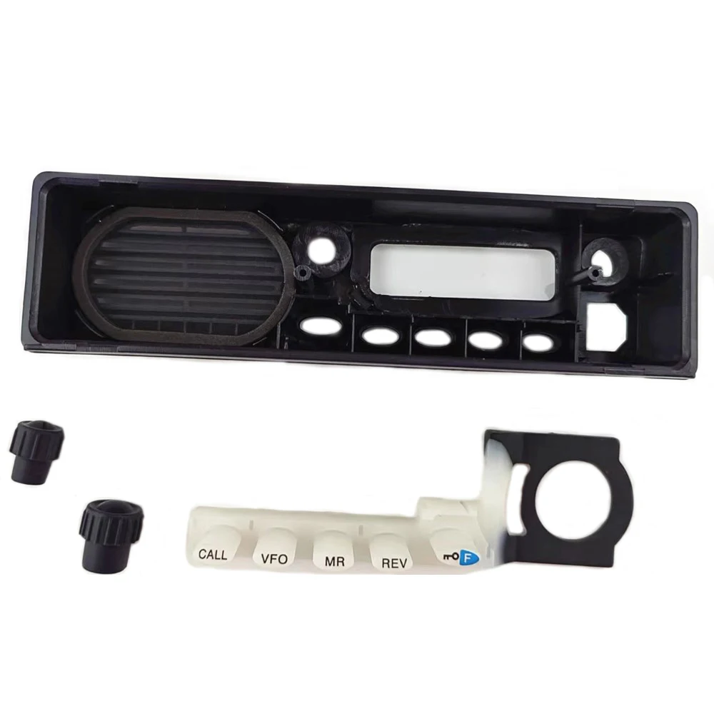 Front Cover Shell Housing Case +Diginal Keypad Button Rubber For Kenwood TM-271 TM-471 TM- 281 TM-481 Radio Walkie Talkie