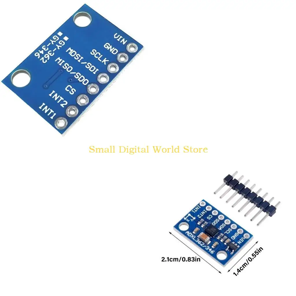 77UB ADXL362 High Performances Sensors Module 3 Axes Accelerometer Motion Sensors Module With SPI Interfaces For 1.6V-3.5V