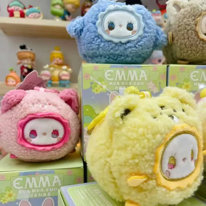 إيما سيكريت فورست صندوق أعمى سلسلة ألعاب من نسيج مخملي متعدد الألوان نمط الإبداعية على ظهره قلادة لطيف حلية صندوق غامض هدايا ممتعة #2