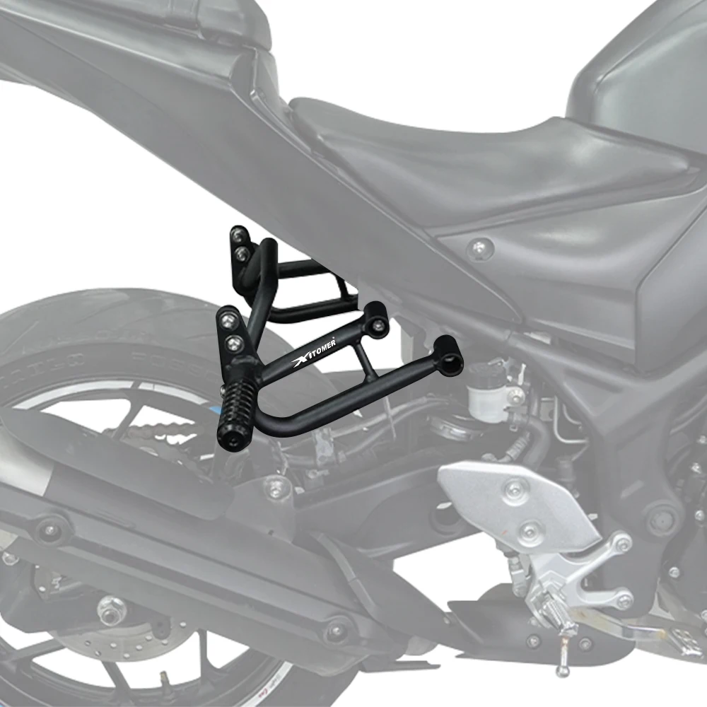 صالح لياماها YZF-R3 2015-2025 MT-03 2020-2024 MT03 دراجة نارية قفص فرعي مع أوتاد القدم حيلة قفص فرعي حيلة قفص الوفير أوتاد القدم #6